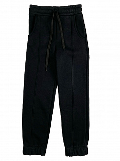 Утеплені спортивні штани для дівчинки JakPani чорні 1502 - ціна