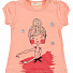 Комплект футболка і лосини Breeze Балерина персиковий 11838 - фото