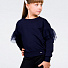 Світшот з довгим рукавом для дівчинки SMIL темно-синій 116443/116444 - ціна