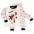 Пижама для мальчика Ракета белая 1140 - ціна