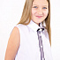 Блузка с коротким рукавом для девочки Albero белая 5088 - картинка