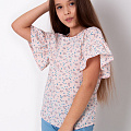 Блузка для дівчинки Mevis персикова 3454-02 - ціна