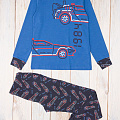 Легка піжама для хлопчика Baykar синя 9753 - ціна