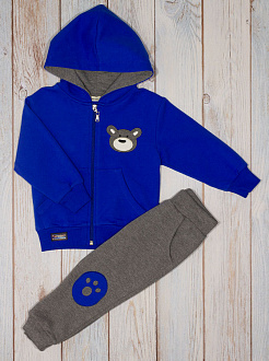 Спортивний костюм для хлопчика Hoity-toity синій 0581 - ціна