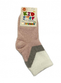 Шкарпетки для дівчинки махрові Kidstep рожеві арт.0037 - ціна