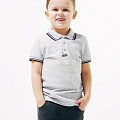 Поло з коротким рукавом для хлопчика SMIL сіре 114659/114660/114661 - ціна