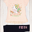 Комплект футболка та бриджі для дівчинки Breeze Єдиноріг персиковий 13741 - ціна