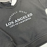 Світшот для дівчинки Los Angeles чорний 0903 - фото