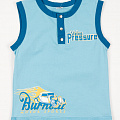 Майка для мальчика Фламинго голубая 356-114 - ціна
