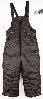 Зимовий напівкомбінезон Одягайко чорний 3151 - ціна