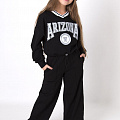 Стильний костюм для дівчинки Mevis Arizona чорний 4838-03 - ціна