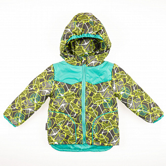 Куртка для мальчика ОДЯГАЙКО Паутинка зеленая 22096 - ціна