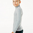 Гольф с отворотом для мальчика SMIL серый меланж 114582 - фото