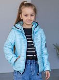 Деми куртка для девочки Tair kids голубая 775