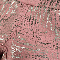 Утеплені лосини для дівчинки Semejka рожеві 1001 - фото