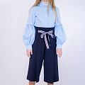 Шкільні брюки-кюлоти для дівчинки Albero сині 4030 - купити