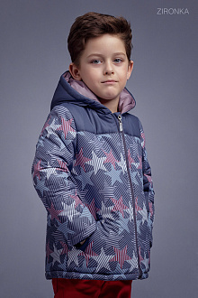 Куртка для хлопчика Zironka сіра 2105-2 - фото