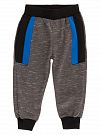 Утепленные спортивные штаны для мальчика BUDDY BOY серый меланж 5657