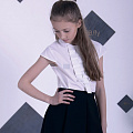 Блузка с коротким рукавом для девочки B.Fly Эстер белая - ціна