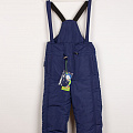 Зимовий комбінезон (штани) для хлопчика Одягайко темно-синій 3182 - ціна