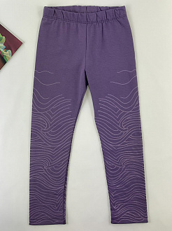 Лосіни для дівчинки Robinzone Хвилі фіолетові 1912211 - ціна