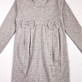 Плаття для дівчинки Barmy Серденька сіре 0705 - ціна