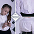 Блузка з довгим рукавом для дівчинки B.Fly Христина біла - фото