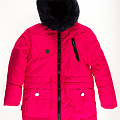 Куртка зимняя для девочки Одягайко малиновая 20026 - ціна