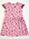 Платье для девочки PATY KIDS Пальмы розовое 51331