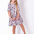 Нарядна сукня для дівчинки Mevis рожева 4041-01 - ціна