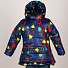 Куртка зимова для дівчинки Одягайко темно-синя 2754 - ціна