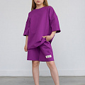 Костюм футболка та шорти для дівчинки Hart фіолетовий 1198 - ціна