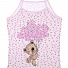 Майка на тонких бретелях для дівчинки Donella Мишка рожева 43482 - ціна