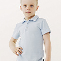 Футболка-поло з коротким рукавом для хлопчика SMIL блакитна 114733/114734 - ціна