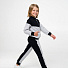 Спортивний костюм для дівчинки SMIL сіро-чорний 117282/117283 - світлина