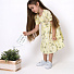Літня сукня для дівчинки Mevis Квіточки жовта 4972-01 - купити