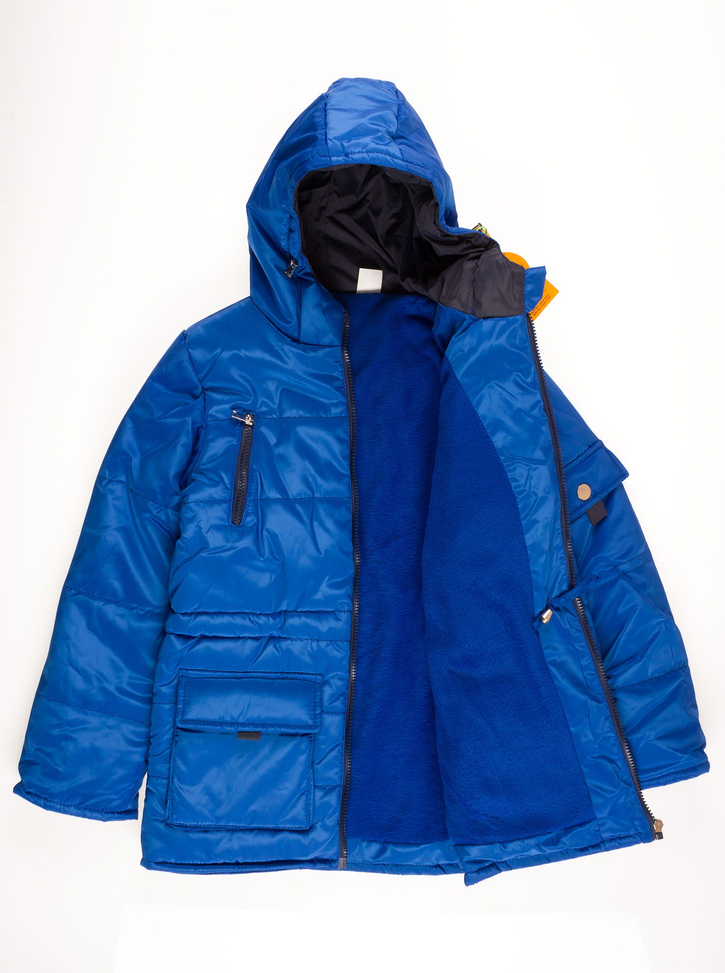 Куртка для мальчика ОДЯГАЙКО синяя 22114 - фотография