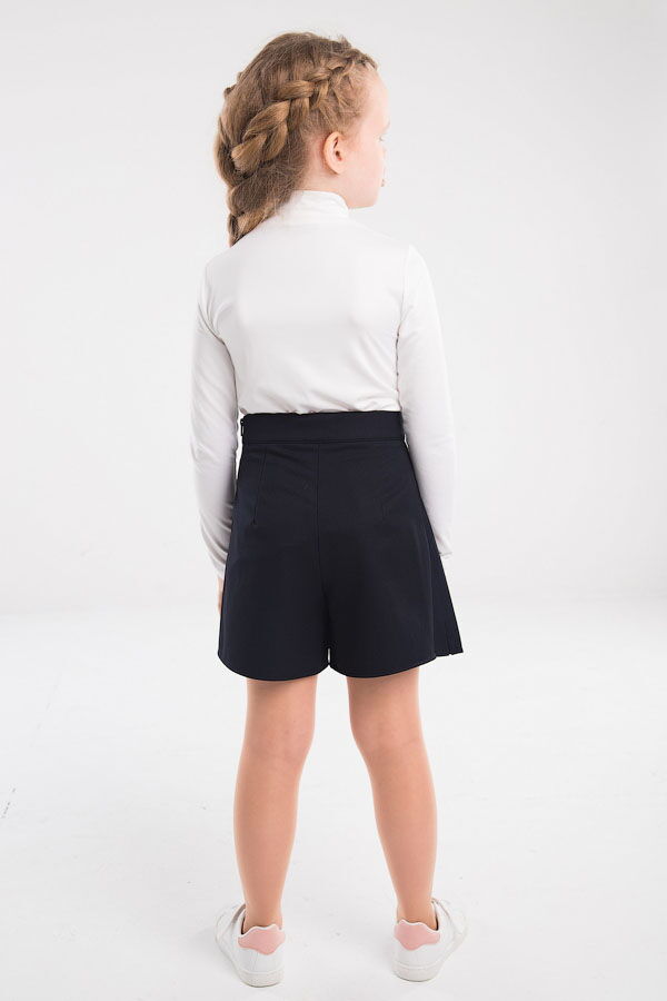 Юбка-шорты для девочки SUZIE Элизабет синие 23001 - фотография