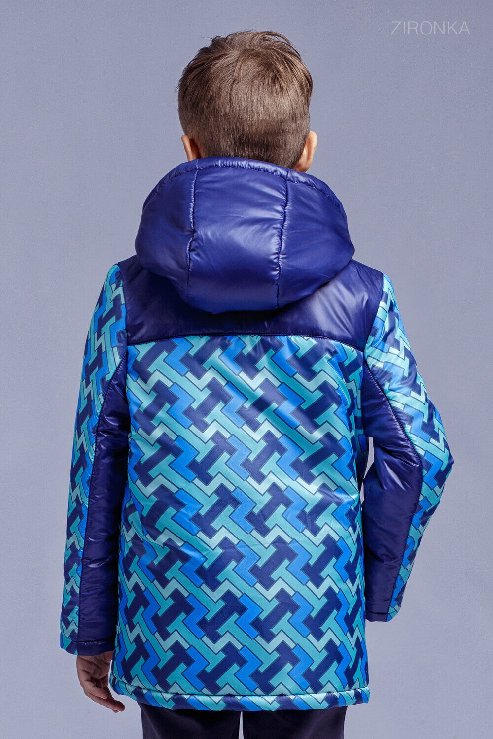 Куртка для мальчика Zironka синяя 2113-1 - фотография