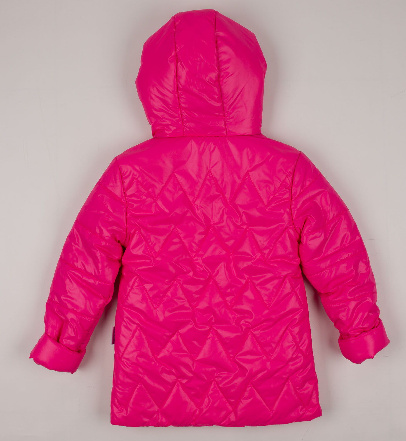 Куртка для девочки ОДЯГАЙКО розовая 2694 - фото