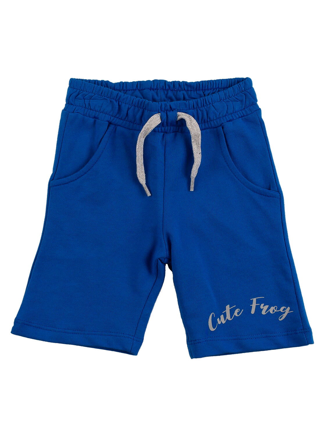 Комплект футболка и шорты Breeze Лягушка серый 11833 - размеры