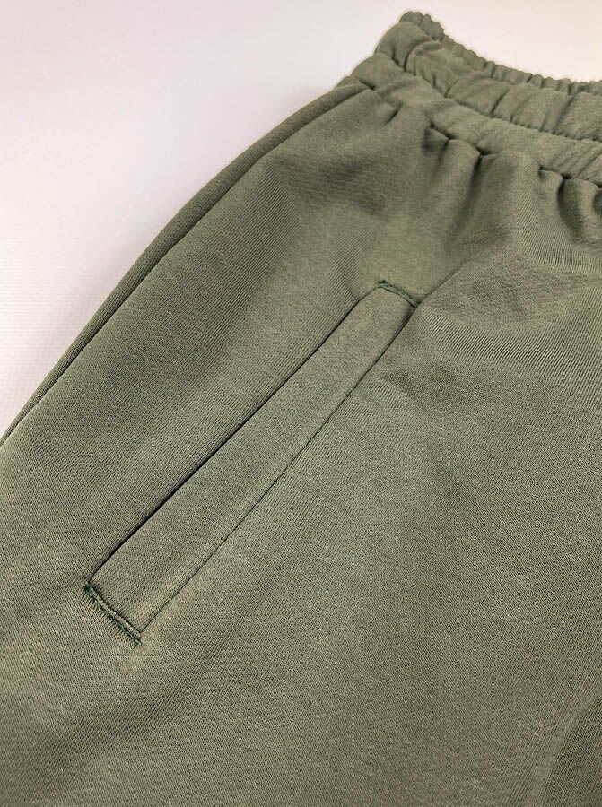 Спортивные штаны для мальчика Kidzo темно-зеленые 2108-1 - фотография
