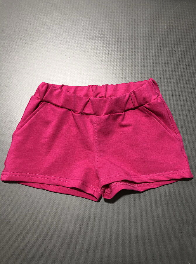 Летние шорты для девочки Фламинго малиновые 979-325 - цена