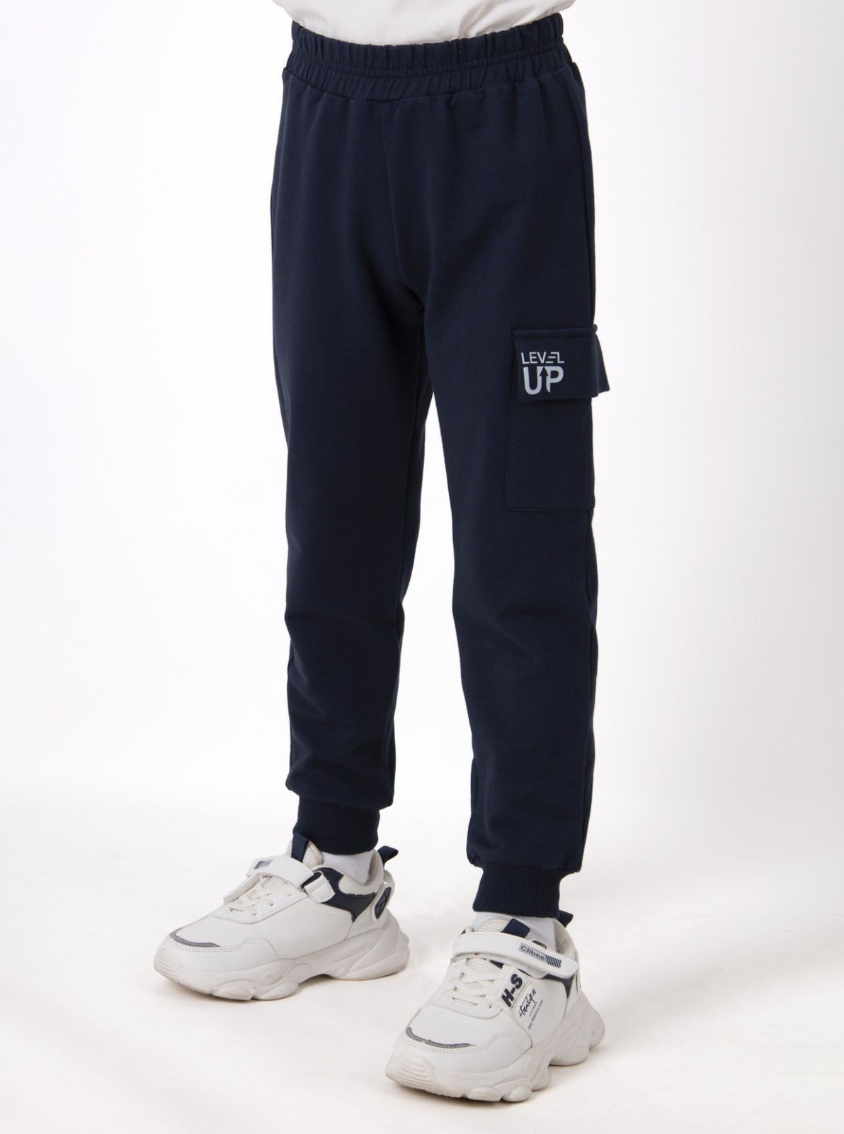 Спортивные штаны Mevis темно-синие 4539-03 - цена