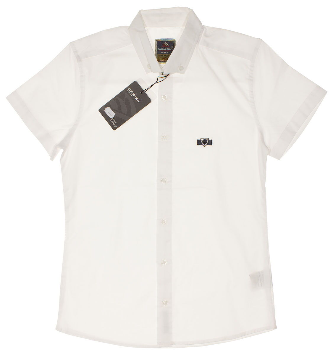 Рубашка для мальчика Cegisa белая 7612 - цена