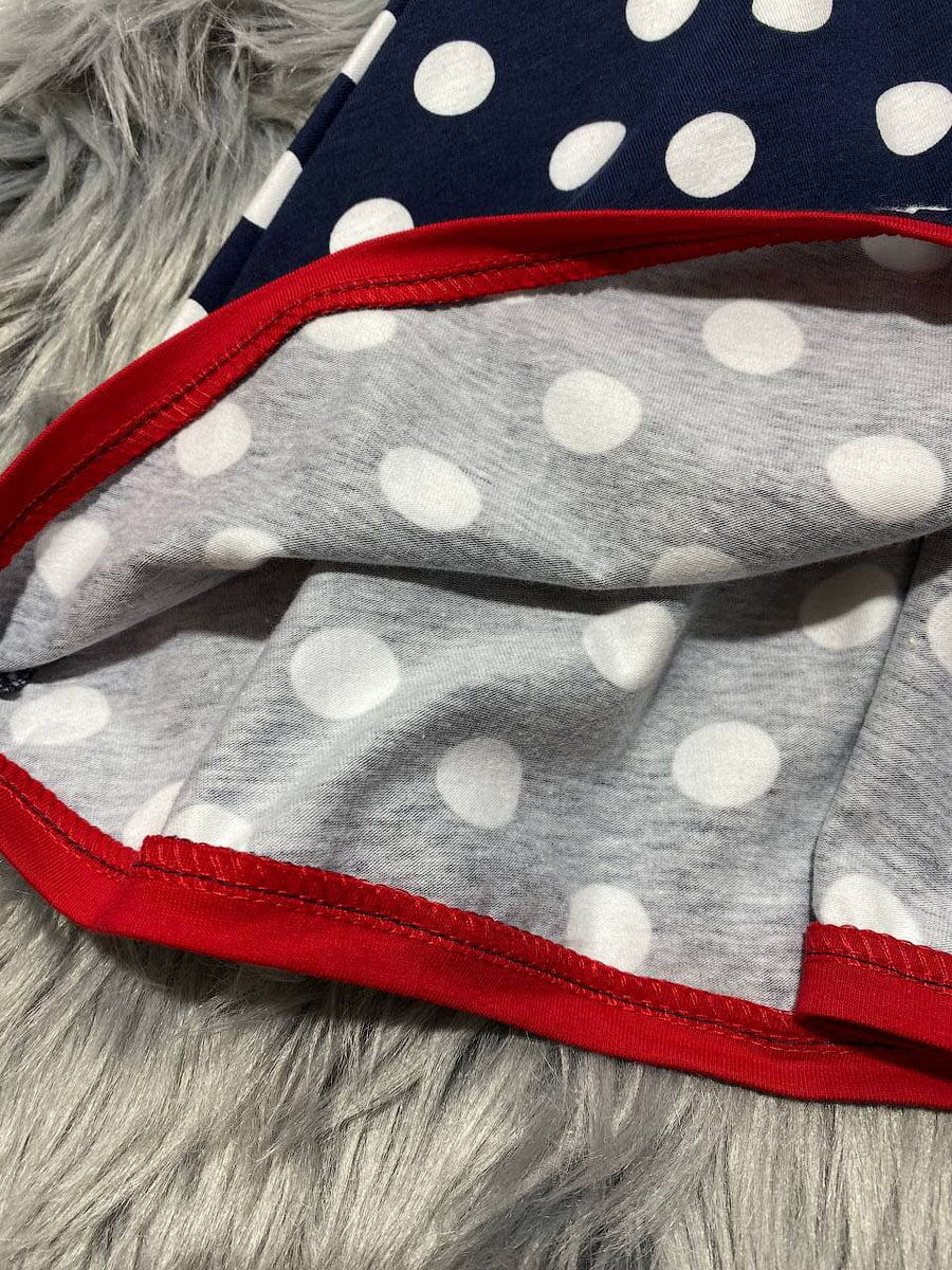 Сарафан для девочки Barmy Горошек темно-синий 0788 - купить