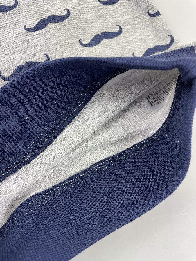 Свитшот для мальчика Фламинго серый меланж 903-337-5 - размеры