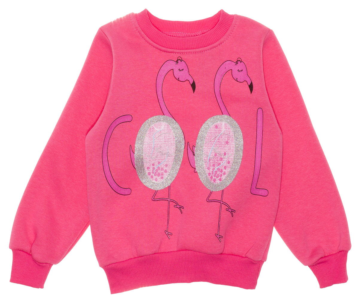 Утепленный костюмчик для девочки Benna Фламинго розовый 587 - размеры
