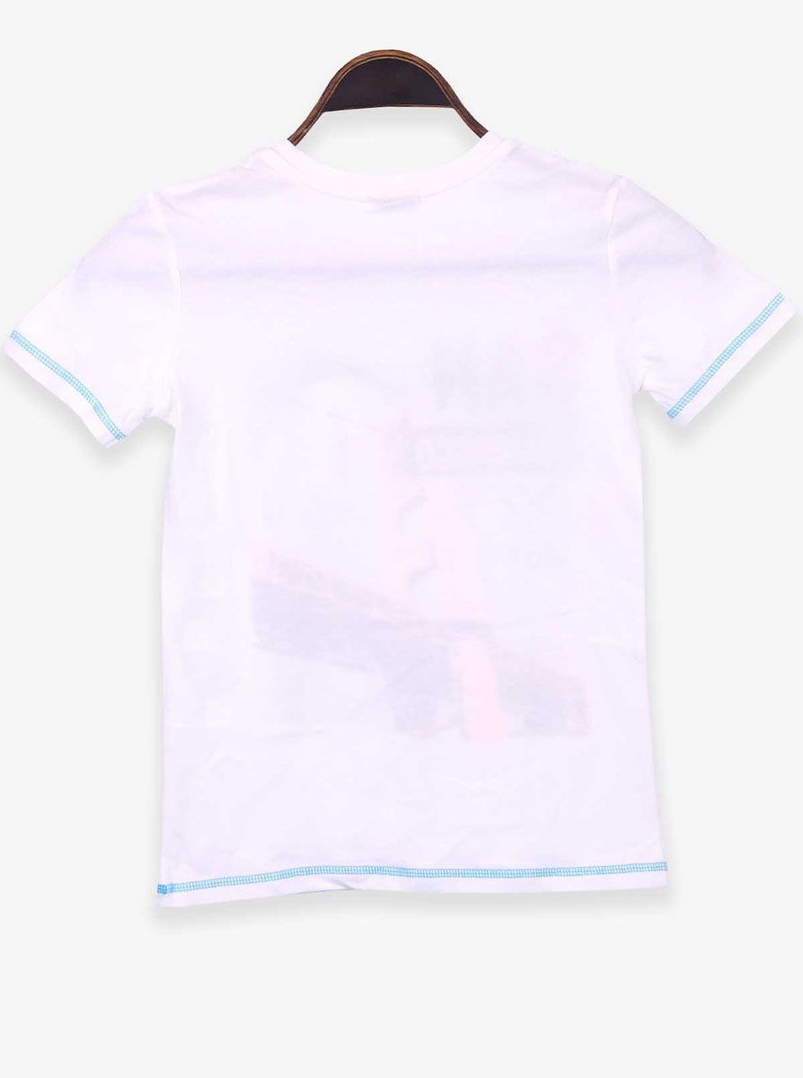 Футболка для мальчика Breeze San Francisco белая 15963 - размеры