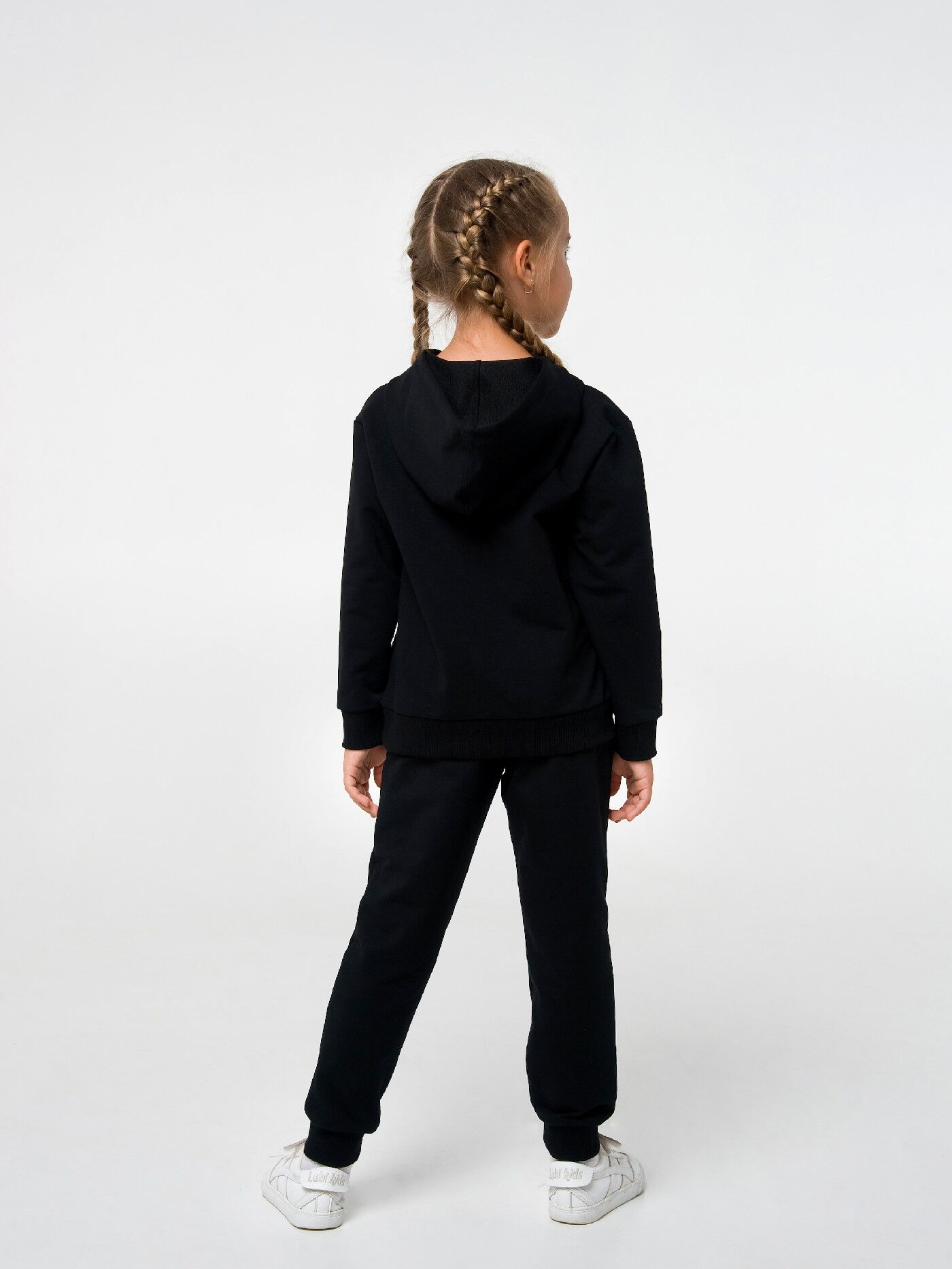 Спортивный костюм для девочки SMIL черный 117278/117279/117296 - картинка